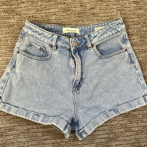 PacSun Sky Blue Women's Jean Shorts